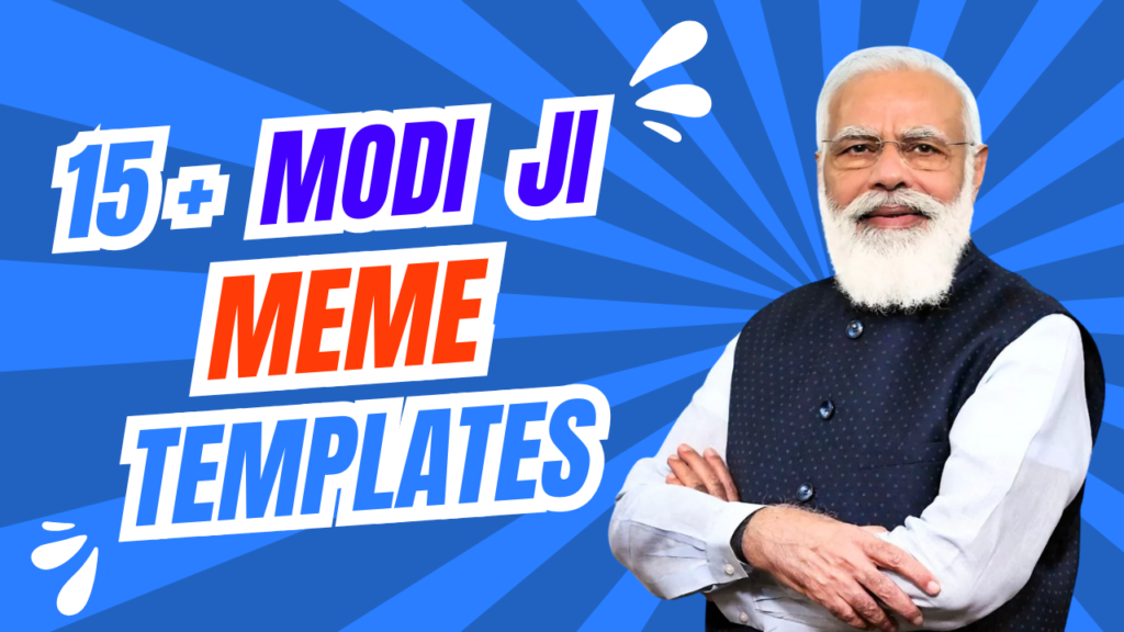 Modi ji Meme Template Download